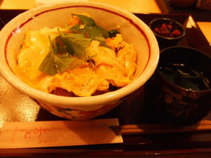 カキフライ丼たいらげました