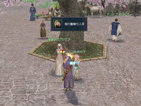 髪飾り~♪