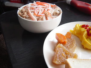 朝食から煮つけ食うか!?