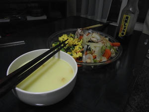 にらたま＆炒め物
