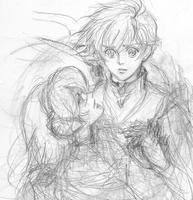 受け継がれる意志（下絵）