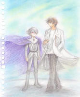 シャングリラの甲板の上で