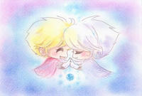 手と手を合わせて、しあわせ～