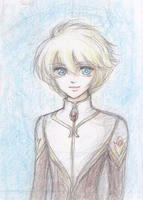 子ブルーの習作