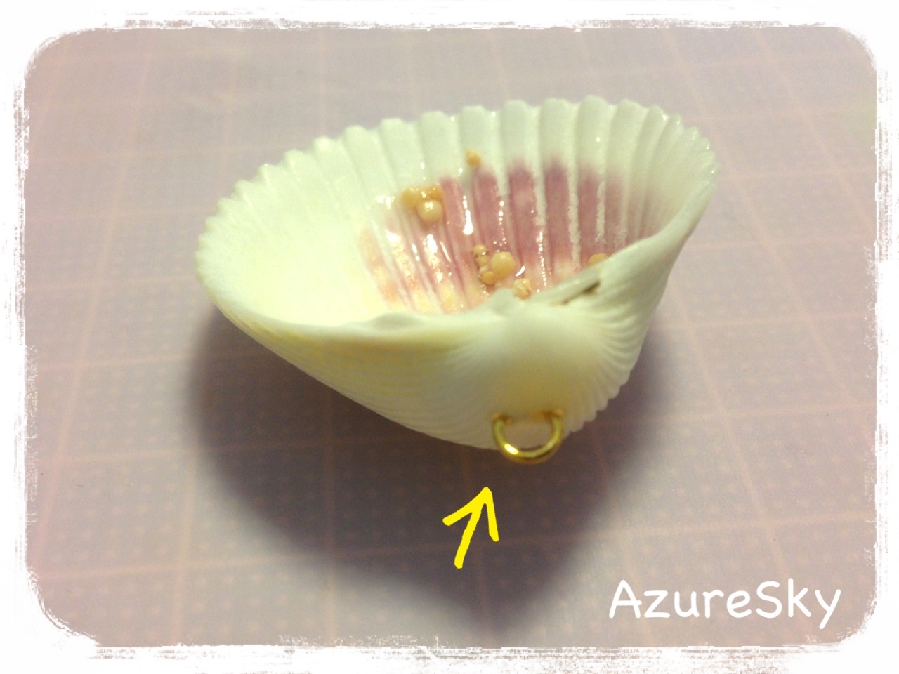 貝殻レジン 作り方 Azuresky