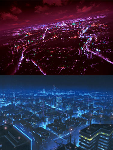 夜景背景参考