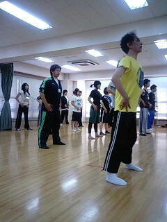 ダンスの授業