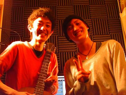 わたし（パーマ仕様）と田中雄也くん