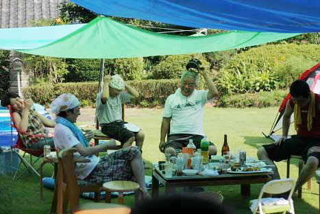 暑さはみんなで。