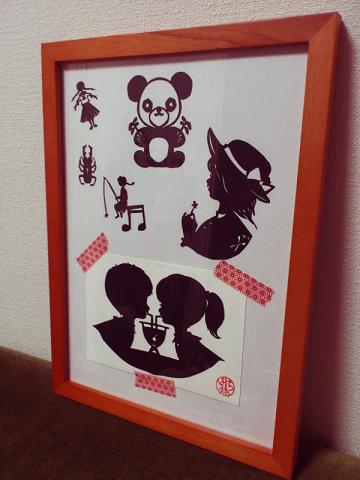 絵画のような紙切りアート