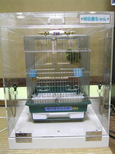 インコ、オウムなど鳥かごのカバー用アクリルケース　保温・防音・脂粉対策