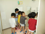 トイレ行列