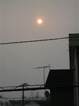 雲の向こうの太陽