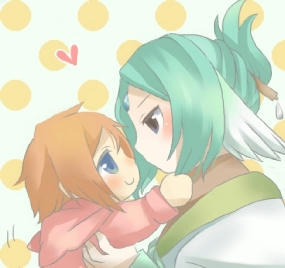 ラブラブ?