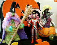 ハロウィンソフビ 円谷ショップにて