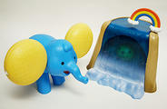 エンゼルダゾウ + みずあびのたき