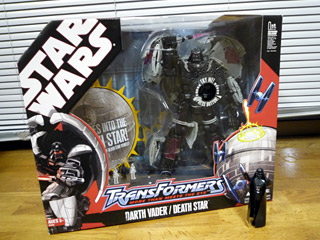 Star Wars Transformers Darth Vader / Death Star