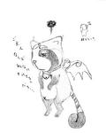 後ろの方で杖を探すご主人。