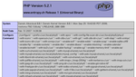 phpinfo