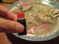 大華飯店の太麺皿うどん