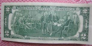 2 dollar bill