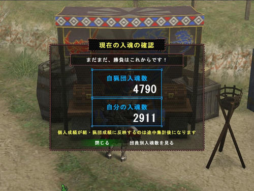 頑張った