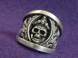 ビッグブラックマリア　a001　死ぬことと自由　リング　指輪 BIGBLACKMARIA a001 Freedom to Die Ring－２