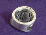 ビッグブラックマリア　a001　死ぬことと自由　リング　指輪 BIGBLACKMARIA a001 Freedom to Die Ring－４