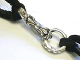 GODSIZE LEATHER NECKLACE 2 BEADS WOLF　ゴッドサイズ　レザーネックレス　２　ビーズ　ウルフ－４