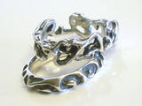GODSIZE  PALMETTE SCROLL RING and CRATER RING　ゴッドサイズ　パルメットスクロールリング　＆　クレーターリング 