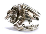 GODSIZE WOLF RING / Custom Round Stamp　ゴッドサイズ　ウルフリング　カスタム刻印 丸