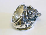 GODSIZE WOLF RING　 ゴッドサイズ　ウルフリング－３