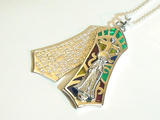 SAINTS Design セインツデザイン SSP-50 Stained Glass MARIA Necklace-1 ステンドグラスマリアネックレス / Mondo モンド