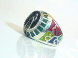 SAINTS Design セインツデザイン SSR-29 Stained Glass MARIA Ring-1 ステンドグラスマリアリング / Mondo モンド