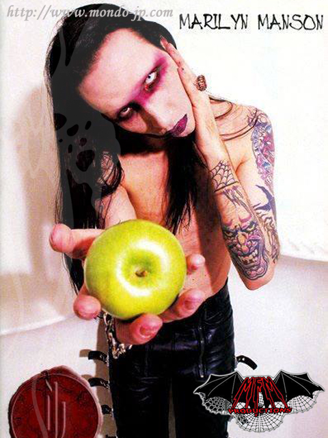 Marilyn Manson,愛用,リング,指輪,林檎,インポートブランド,MFM,Michael Francis Miller,ハンドメード,シルバーアクセサリー,メンズ,レディース,ユニセックス 