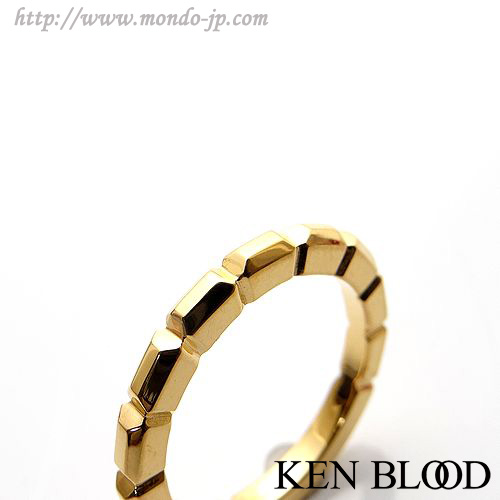 KENBLOOD(ケンブラッド) のリング KR-259GD、バゲット ゴールド リングです。こだわり・デザイン・クオリティーの高いブランドの正規販売店、代理店、オフィシャルディーラー、公式通販サイト、Mondo(モンド)のブログMondo newsです。