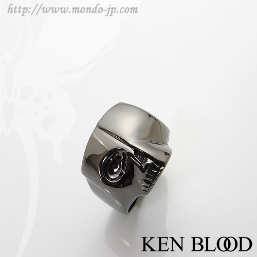 KENBLOOD(ケンブラッド) のリング KR-267BK、メッセージスカル ブラック リングです。こだわり・デザイン・クオリティーの高いブランドの正規販売店、代理店、オフィシャルディーラー、公式通販サイト、Mondo(モンド)のブログMondo newsです。