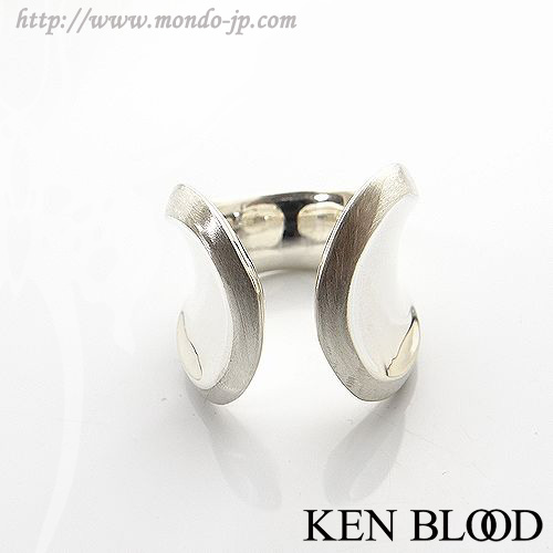 KENBLOOD(ケンブラッド) のリング KR-266SV、デフォルメ ホースシュー シルバー リングです。こだわり・デザイン・クオリティーの高いブランドの正規販売店、代理店、オフィシャルディーラー、公式通販サイト、Mondo(モンド)のブログMondo newsです。
