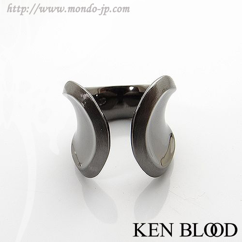 KENBLOOD(ケンブラッド) のリング KR-266BK、デフォルメ ホースシュー ブラック リングです。こだわり・デザイン・クオリティーの高いブランドの正規販売店、代理店、オフィシャルディーラー、公式通販サイト、Mondo(モンド)のブログMondo newsです。
