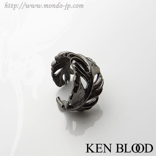 KENBLOOD(ケンブラッド) のリング KR-264BK、テクスチャー ブラック フェザーリングです。こだわり・デザイン・クオリティーの高いブランドの正規販売店、代理店、オフィシャルディーラー、公式通販サイト、Mondo(モンド)のブログMondo newsです。