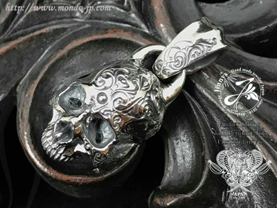 Skull,Atelier Shima,Jinny's,Sterling silver,Jewelry,Japanese,Made in Japan,Hand made,Official dealer,アトリエシマ,ジニーズ,喜び工房,デザイナーズジュエリー,シルバーアクセサリー,シルバー９２５,日本,メードインジャパン,公式通販,Mondo,モンド,大阪,Online shop,通販