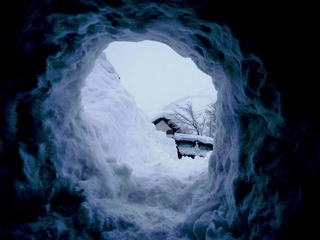 雪の福島