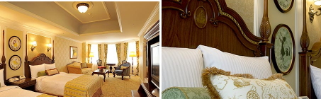 ディズニーキャラクタールームは4人1人泊まれます！