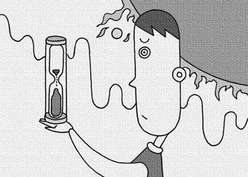 世界終末・太陽・砂時計・未来人・最後の日・時間軸 