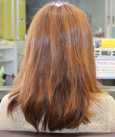 パストストレート施術前