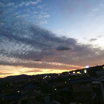 河内長野の上空に龍が！