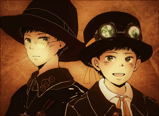 ムジカピッコリーノ　レオとアルベルトのイラスト