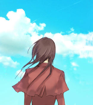 雲さんって描くの難しい。