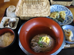 宮崎県　高千穂峡　昼食1