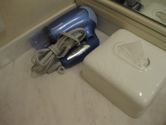 宮崎県　シェラトン・グランデ・オ―シャンリゾート　客室　洗面台の備え